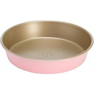 PARIS HILTON 9 inch Cake Pan Bakeware Pink Champagne Nonstick Heavy Duty New